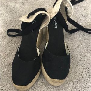 Soludos Lace Up Espadrille Sandal